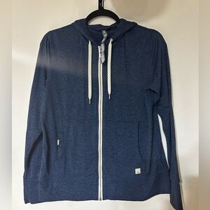 Vuori Halo Essential Hoodie 2.0 Full Zip Size M